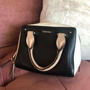 Calvin Klein Black and White Bag